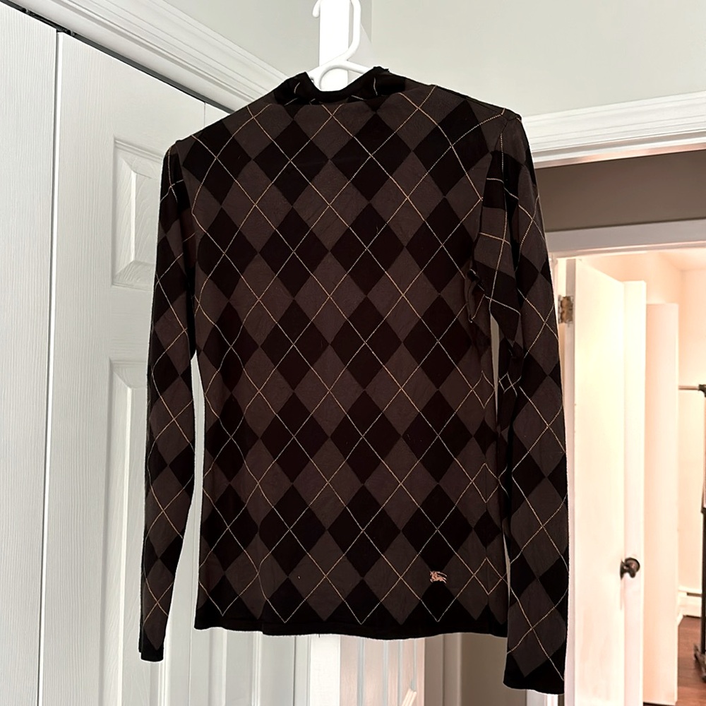 Burberry Mock-Neck Sweater